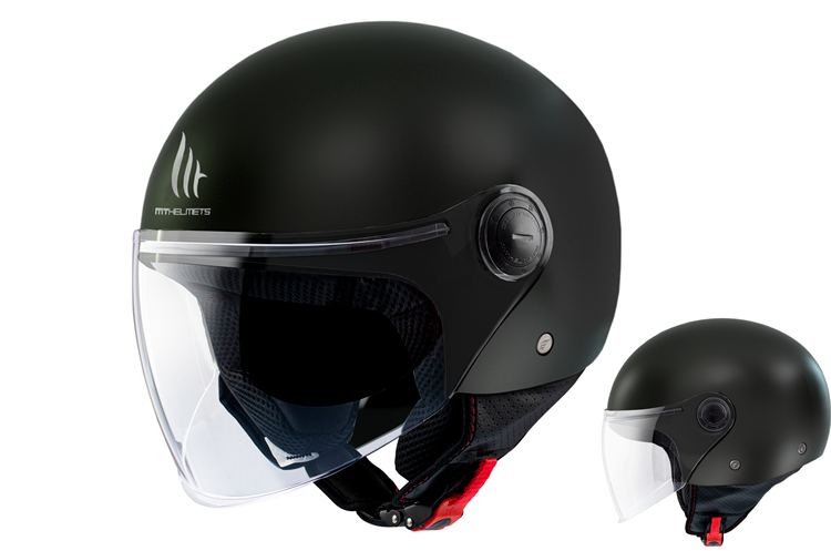 CASCO MOTO MT JET OF501B STREET S SOLID A1 NEGRO XL 22-06